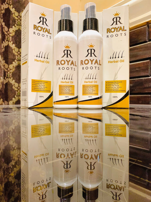 Royal Roots Herbal Oil Naye Baal Ugaye Aur Ganja Pan Khatam Kare